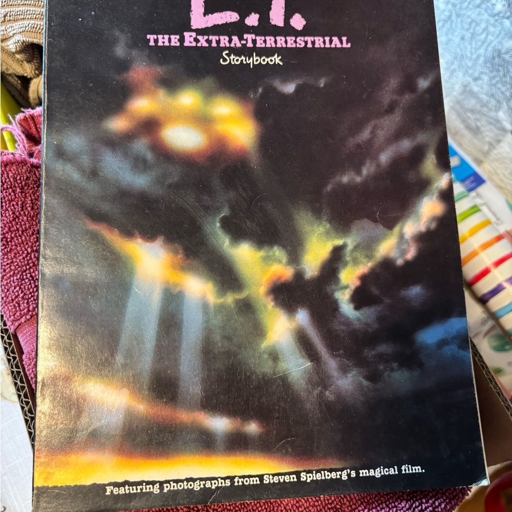 Vintage Scholastic E.T. Storybook